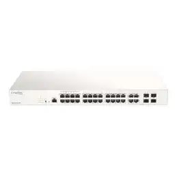 D-Link Nuclias Cloud-Managed DBS-2000-28P - Commutateur - intelligent - 24 x 10 - 100 - 1000 (PoE+) ... (DBS-2000-28P/E)_2